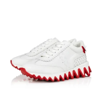 Mini Shark – Sneaker – Kalbsleder – Bianco – Kinder