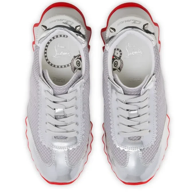 Mini Shark – Sneaker – Kalbsleder – Silber – Kinder Mini Shark – Sneaker – Kalbsleder – Silber – Kinder