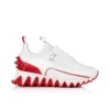 Mini Sharkyloub – Sneaker – Kalbsleder und Neopren – Bianco – Kinder Mini Sharkyloub – Sneaker – Kalbsleder und Neopren – Bianco – Kinder