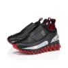 Mini Sharkyloub – Sneaker – Kalbsleder und Neopren – Schwarz – Kinder Mini Sharkyloub – Sneaker – Kalbsleder und Neopren – Schwarz – Kinder