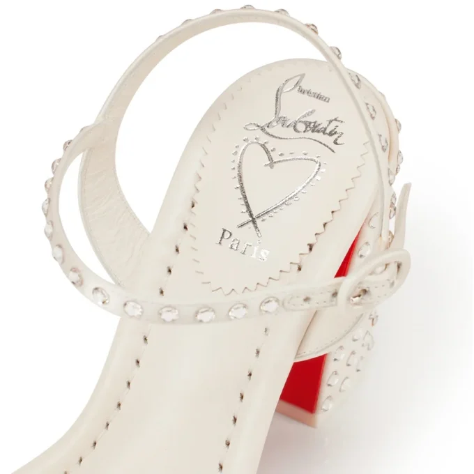 Miss Jane Sandal Strass Boum – 85-mm-Sandalen – Krepp-Satin – Version Ivory – Damen Miss Jane Sandal Strass Boum – 85-mm-Sandalen – Krepp-Satin – Version Ivory – Damen