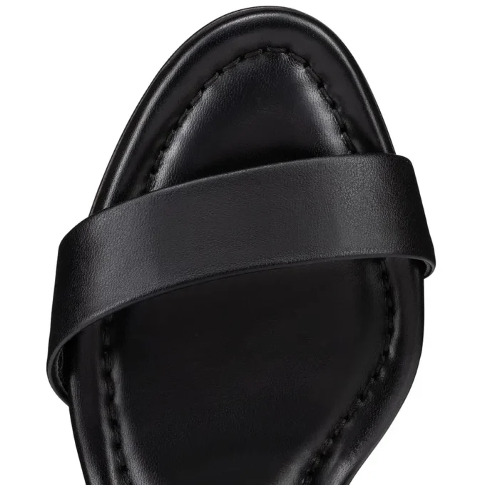 Miss Jane Sandale – 55-mm-Sandalen – Lamm-Nappaleder – Schwarz – Damen Miss Jane Sandale – 55-mm-Sandalen – Lamm-Nappaleder – Schwarz – Damen