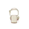 Miss Jane Sandale – 55 mm Sandalen – schillerndes Nappaleder – Platine – Damen Miss Jane Sandale – 55 mm Sandalen – schillerndes Nappaleder – Platine – Damen