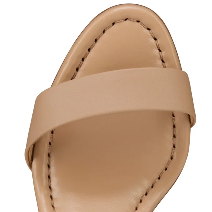 Miss Jane Sandale – 85-mm-Sandalen – Lamm-Nappaleder – Blush – Damen