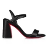 Miss Jane Sandale – 85 mm Sandalen – Lamm-Nappaleder – Schwarz – Damen Miss Jane Sandale – 85 mm Sandalen – Lamm-Nappaleder – Schwarz – Damen