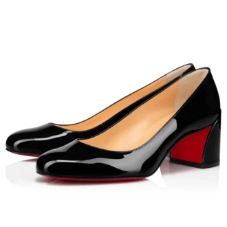 Miss Sab – 55-mm-Pumps – Lackkalbsleder – Schwarz – Damen