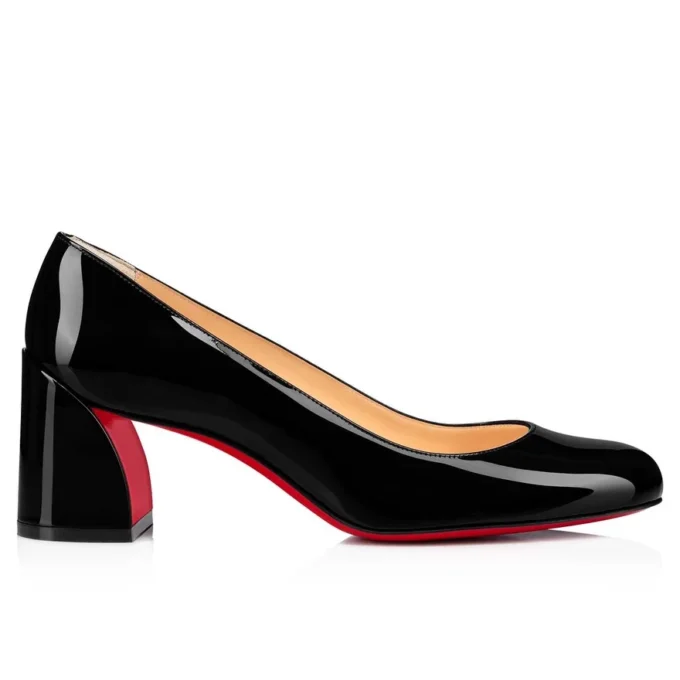 Miss Sab – 55-mm-Pumps – Lackkalbsleder – Schwarz – Damen