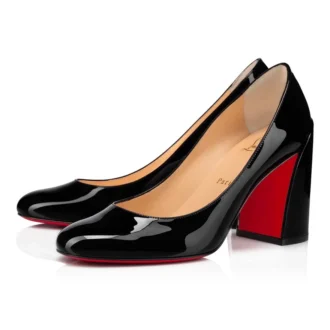 Miss Sab – 85-mm-Pumps – Lackkalbsleder – Schwarz – Damen