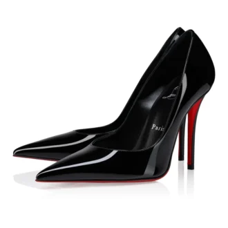 Miss Z – 100-mm-Pumps – Lackkalbsleder – Schwarz – Damen