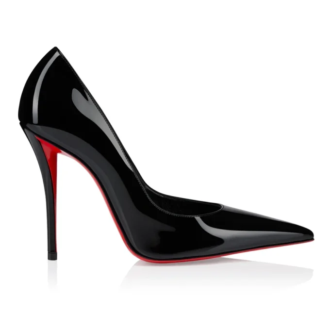 Miss Z – 100-mm-Pumps – Lackkalbsleder – Schwarz – Damen