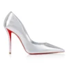 Miss Z – 100-mm-Pumps – Laminiertes Nappaleder – Silber – Damen Miss Z – 100-mm-Pumps – Laminiertes Nappaleder – Silber – Damen