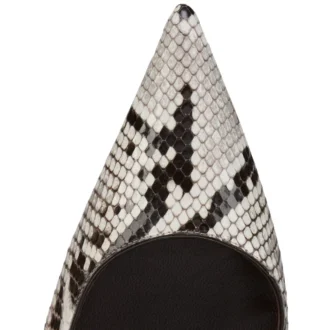 Miss Z – 100-mm-Pumps – Pythonleder – Roccia – Damen
