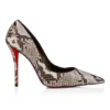Miss Z – 100-mm-Pumps – Pythonleder – Roccia – Damen