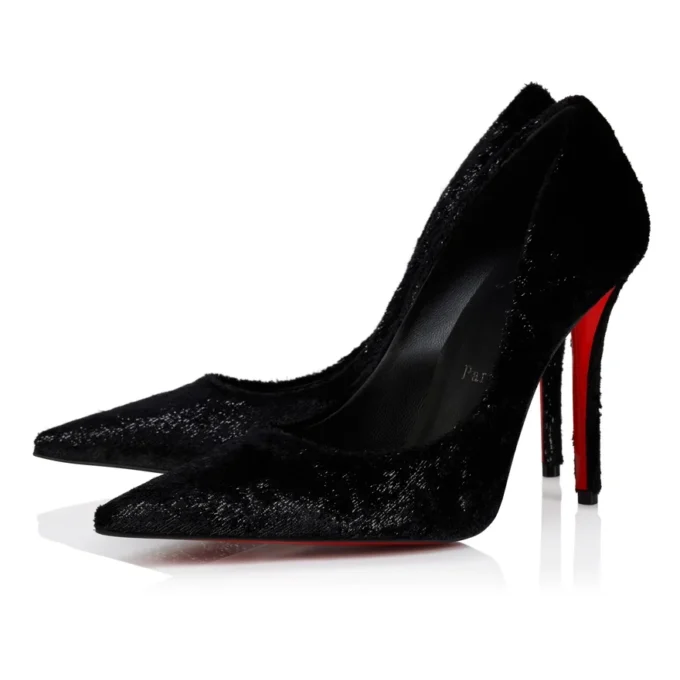 Miss Z – 100-mm-Pumps – Samt – Schwarz – Damen Miss Z – 100-mm-Pumps – Samt – Schwarz – Damen
