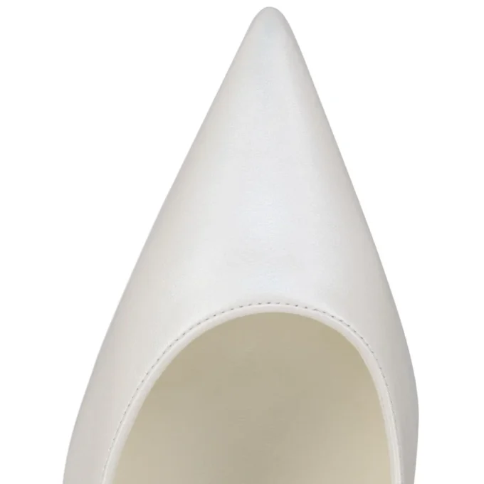 Miss Z – 80-mm-Pumps – Perlglanz-Nappaleder – Bianco – Damen Miss Z – 80-mm-Pumps – Perlglanz-Nappaleder – Bianco – Damen