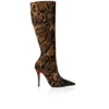 Miss Z Botta – 100-mm-Stiefel – „Bengali“-bedrucktes, haariges Kalbsleder – Braun – Damen Miss Z Botta – 100-mm-Stiefel – „Bengali“-bedrucktes, haariges Kalbsleder – Braun – Damen