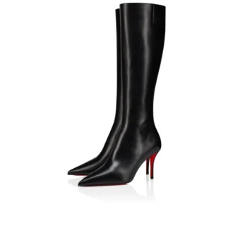 Miss Z Botta – 80-mm-Stiefel – Kalbsleder – Schwarz – Damen