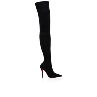 Miss Z Botta Alta – 100-mm-Stiefel – Veau Velours – Schwarz – Damen