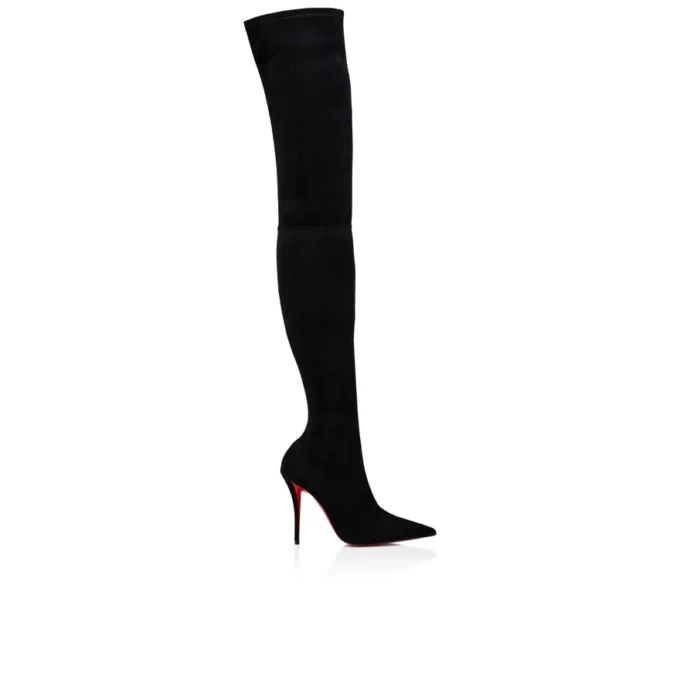 Miss Z Botta Alta – 100-mm-Stiefel – Veau Velours – Schwarz – Damen Miss Z Botta Alta – 100-mm-Stiefel – Veau Velours – Schwarz – Damen