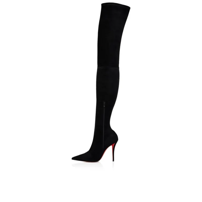 Miss Z Botta Alta – 100-mm-Stiefel – Veau Velours – Schwarz – Damen Miss Z Botta Alta – 100-mm-Stiefel – Veau Velours – Schwarz – Damen