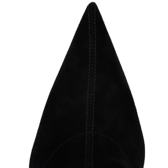 Miss Z Botta Alta – 100-mm-Stiefel – Veau Velours – Schwarz – Damen Miss Z Botta Alta – 100-mm-Stiefel – Veau Velours – Schwarz – Damen