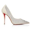 Miss Z Degrastrass Perla – 100-mm-Pumps – Mesh, Nappaleder, Strass und Perlen – Bianco – Damen Miss Z Degrastrass Perla – 100-mm-Pumps – Mesh, Nappaleder, Strass und Perlen – Bianco – Damen