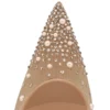 Miss Z Degrastrass Perla – 100-mm-Pumps – Mesh, Nappaleder, Strass und Perlen – Blush – Damen Miss Z Degrastrass Perla – 100-mm-Pumps – Mesh, Nappaleder, Strass und Perlen – Blush – Damen