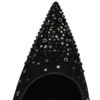 Miss Z Degrastrass Perla – 100-mm-Pumps – Mesh, Nappaleder, Strass und Perlen – Schwarz – Damen Miss Z Degrastrass Perla – 100-mm-Pumps – Mesh, Nappaleder, Strass und Perlen – Schwarz – Damen