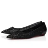 Miss Z Degrastrassina Perla – Ballerinas – Mesh, Nappaleder, Strass und Perlen – Schwarz – Damen Miss Z Degrastrassina Perla – Ballerinas – Mesh, Nappaleder, Strass und Perlen – Schwarz – Damen