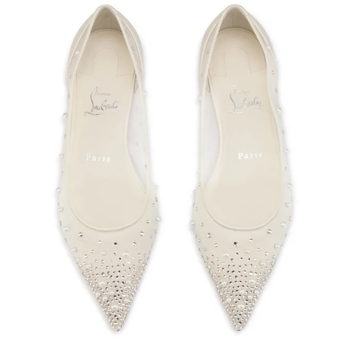 Miss Z Degrastrassina Perla – Ballerinas – Mesh, Nappaleder, Strass und Perlen – Schwarz – Damen Miss Z Degrastrassina Perla – Ballerinas – Mesh, Nappaleder, Strass und Perlen – Schwarz – Damen