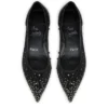Miss Z Degrastrassina Perla – Ballerinas – Mesh, Nappaleder, Strass und Perlen – Schwarz – Damen Miss Z Degrastrassina Perla – Ballerinas – Mesh, Nappaleder, Strass und Perlen – Schwarz – Damen