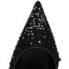 Miss Z Dregrastrass Perla – 80-mm-Pumps – Mesh, Nappaleder, Strass und Perlen – Schwarz – Damen Miss Z Dregrastrass Perla – 80-mm-Pumps – Mesh, Nappaleder, Strass und Perlen – Schwarz – Damen