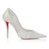 Miss Z Mesh – 100-mm-Pumps – Mesh und Nappaleder – Bianco – Damen
