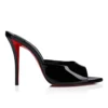 Miss Z Mule – 100 mm Mules – Lackkalbsleder – Schwarz – Damen Miss Z Mule – 100 mm Mules – Lackkalbsleder – Schwarz – Damen