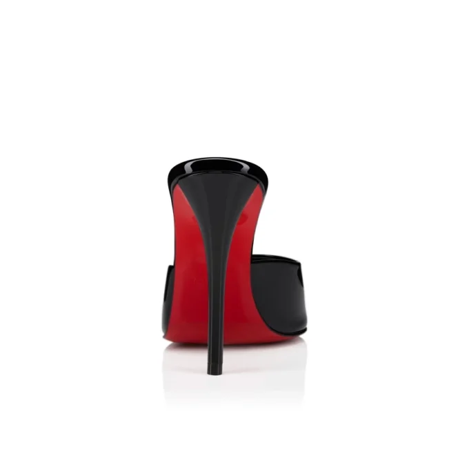 Miss Z Mule – 100 mm Mules – Lackkalbsleder – Schwarz – Damen Miss Z Mule – 100 mm Mules – Lackkalbsleder – Schwarz – Damen