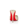 Miss Z Mule – 100 mm Mules – Laminiertes Lamm-Nappaleder – Platine – Damen