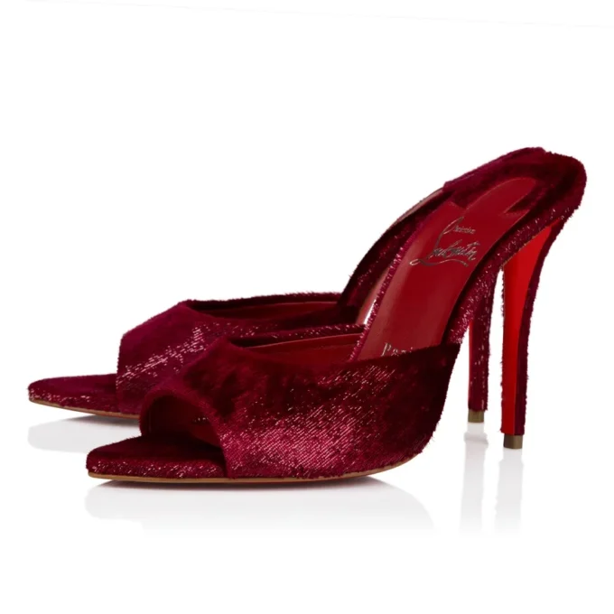 Miss Z Mule – 100 mm Mules – Samt – Fever – Damen