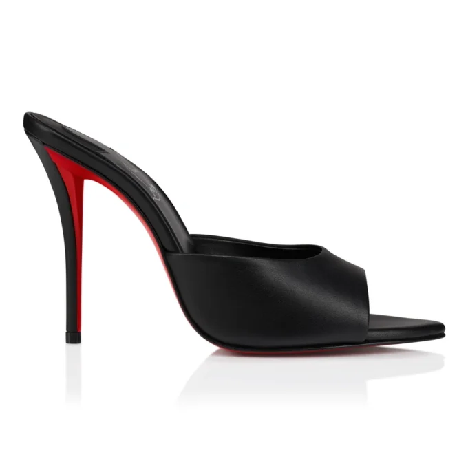 Miss Z Mule – 100-mm-Pantoletten – Lamm-Nappaleder – Schwarz – Damen Miss Z Mule – 100-mm-Pantoletten – Lamm-Nappaleder – Schwarz – Damen