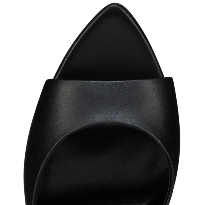 Miss Z Mule – 100-mm-Pantoletten – Lamm-Nappaleder – Schwarz – Damen Miss Z Mule – 100-mm-Pantoletten – Lamm-Nappaleder – Schwarz – Damen