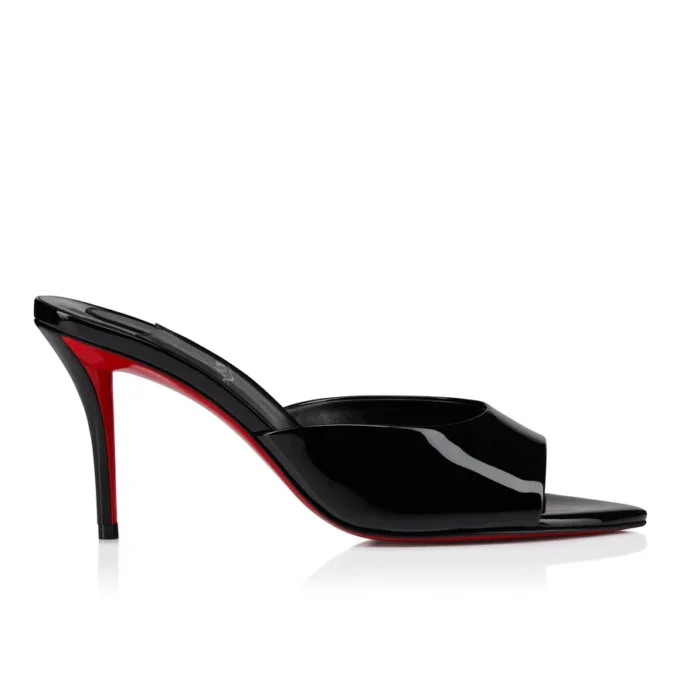 Miss Z Mule – 80 mm Mules – Lackkalbsleder – Schwarz – Damen Miss Z Mule – 80 mm Mules – Lackkalbsleder – Schwarz – Damen