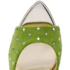 Miss Z Mule Strass Losanges – 100 mm Pantoletten – Samt und Strass – Haiiro – Damen