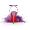 Miss Z Poupi – 100 mm Riemchensandalen – Krepp-Satin – Rhapsody – Damen