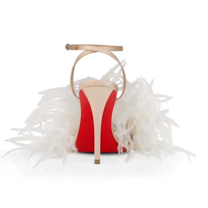 Miss Z Poupi – 100 mm Riemchensandalen – Kreppsatin – Blush – Damen Miss Z Poupi – 100 mm Riemchensandalen – Kreppsatin – Blush – Damen