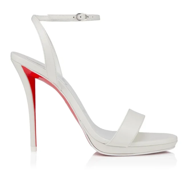 Miss Z Sandal Queen – 120 mm Riemchensandalen – Lamm-Nappaleder – Bianco – Damen Miss Z Sandal Queen – 120 mm Riemchensandalen – Lamm-Nappaleder – Bianco – Damen