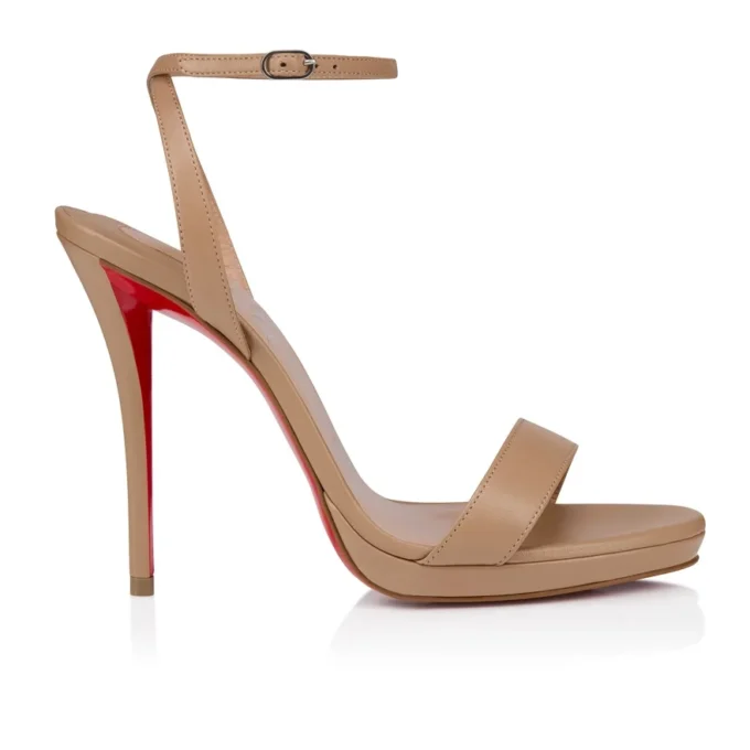 Miss Z Sandal Queen – 120-mm-Riemchensandalen – Lamm-Nappaleder – Blush – Damen