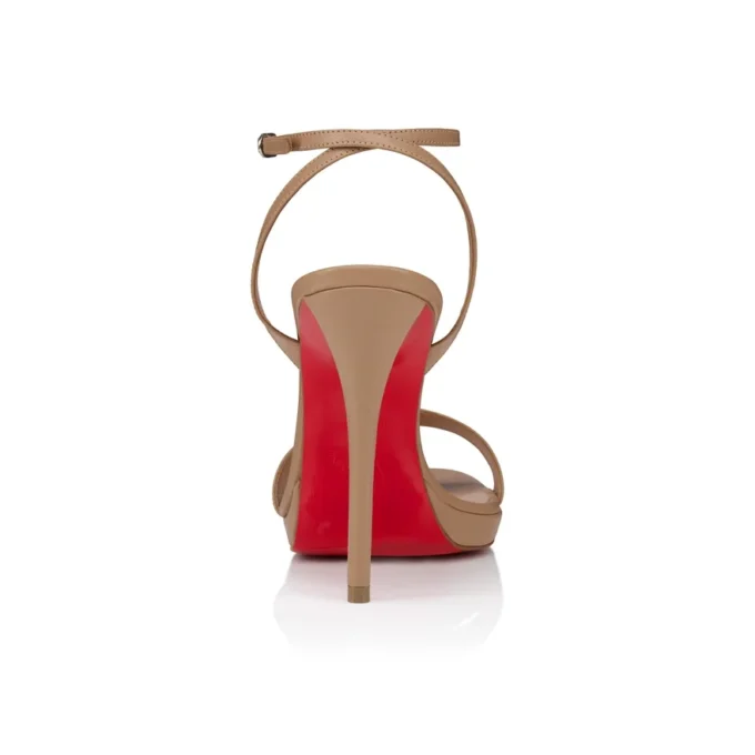 Miss Z Sandal Queen – 120-mm-Riemchensandalen – Lamm-Nappaleder – Blush – Damen