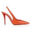 Miss Z Slingback – 100-mm-Slingback-Pumps – Lackkalbsleder – Caruzo – Damen