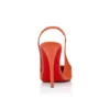 Miss Z Slingback – 100-mm-Slingback-Pumps – Lackkalbsleder – Caruzo – Damen