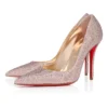 Miss Z Strass – 100-mm-Pumps – Wildleder und Strass – Vintage Rose – Damen