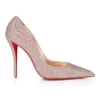 Miss Z Strass – 100-mm-Pumps – Wildleder und Strass – Vintage Rose – Damen